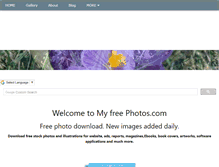 Tablet Screenshot of my-free-photos.com